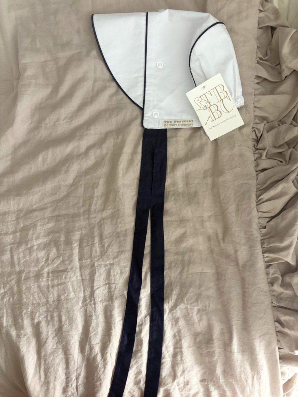 TBBC Bonnet with Navy Trim